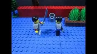 Lego Samurai Fight