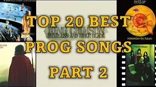 Top 20 Best Progressive Rock Songs Pt 2