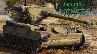 AMX 13 75  беру  3 отмеки