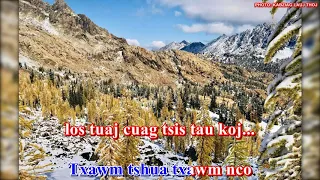 Nyob Ib Leeg Karaoke by Luj Yaj HD 1080P