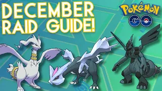 Pokémon Go December Raids: Reshiram, Zekrom, and Kyurem! *SHINY RELEASE*