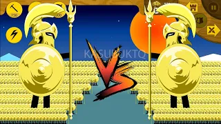 HACK SUMMON 9999 GOLDEN SPEARTON VS 999 GOLDEN SPEARTON VS FINAL BOSS | STICK WAR LEGACY - KASUBUKTQ