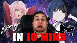 Wait a Minute... IS THIS EVANGELION?! | Kaggy Reacts to Darling in the FranXX IN 10 MINUTES