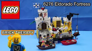 Vintage LEGO Pirates set 6276 Eldorado Fortress - Build and Review