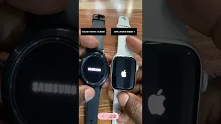 Apple Watch vs Samsung Watch? #watchos #vs #wearos #samsung #vs #apple #comparison #smartwatch