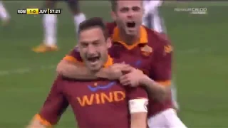 Roma  - Juventus 1 -  0 Commento Carlo Zampa