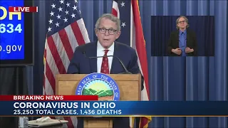 State of Ohio Governor DeWine coronavirus full press conference 5/12/2020.