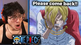 Sanji finally tells Luffy he wants to come back!!! (One Piece Reaction)