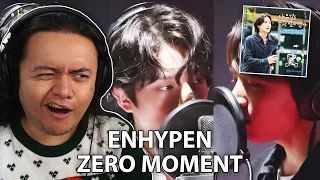 ENHYPEN - 'ZERO MOMENT' (HEESEUNG, JAY, JAKE) (Prod. tearliner) Official M/V | REACTION