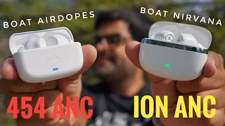boAt Nirvana ION ANC VS boAt Airdopes Flex 454 ANC Earbuds ⚡⚡ Ultimate Comparison ⚡⚡