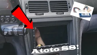 Complete Guide on How to Install an Atoto Double Din Radio in a Nissan 300zx!!