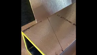 Cómo hacer un 45 en ducto de fibra - fiberglass duct