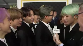 [INTERVIEW] BTS at 61st GRAMMYs