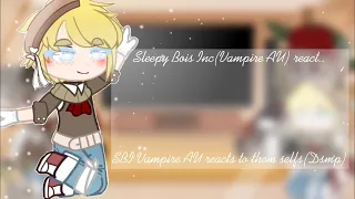 Past Sleepy Bois Inc(Vampire AU) reacts to them selfs(Tommyinnit)1/4