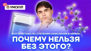 Вся практика по степеням окисления в химии: почему без этого нельзя? | Химия ЕГЭ 2022 | Умскул