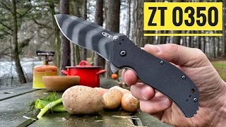 Нож Zero Tolerance 0350 тест по продуктам