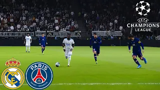 PES 2021 UEFA Champions League (Real Madrid vs Paris Saint-Germain Gameplay) [Round of 16] [2021/22]