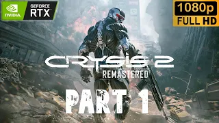 Crysis 2 Remastered/ Rtx 4090 OC/ Gameplay Part 1/ [1080 P Ultra]