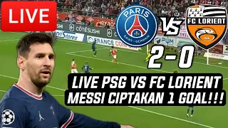 MESSI GOAL🔥LIVE 🔴 ( PSG VS LORIENT ) LA PULGA ON FIRE