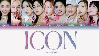 TWICE – ICON [ПЕРЕВОД НА РУССКИЙ Color Coded Lyrics]