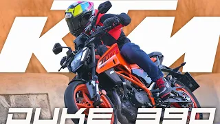 KTM 390 DUKE 2024 Prueba