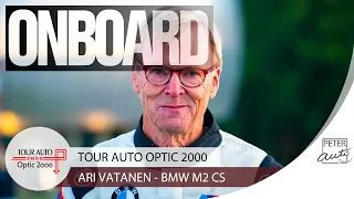 Ari Vatanen, BMW M2 CS onboard