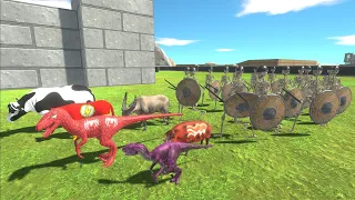 Escape from SKELETON ARMY - Animal Revolt Battle Simulator