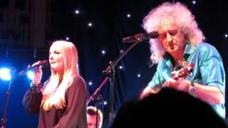 Kerry Ellis and Brian May Something live at Liverpool Philharmonic Hall 23rd June 2013 Beatles Cover