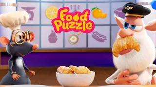 BOOBA: Food Puzzle |  Bánh sừng bò | Phim Hoạt Hình Vui Nhộn Cho Trẻ Em