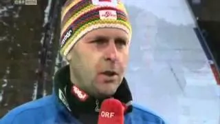 Thomas Morgenstern Crash 2014 | Mitterndorf Kulm 10/01/2014 | HD VIDEO