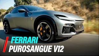 New Ferrari Purosangue SUV Revealed With Suicide Doors And 715-HP V12