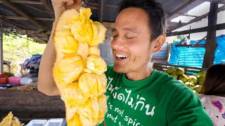 How To Eat CEMPEDAK FRUIT! | Harvesting and Eating Exotic Asian Fruit! (NOT a Jackfruit)