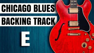 CHICAGO BLUES Guitar Backing Track // Key Of E // Freddy King Style