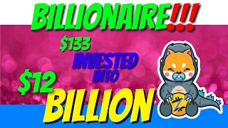 BabyDogeZilla $133 Invested Into $12 Billion #BabyDogeZilla #CryptoMasterclass #babydogezilla