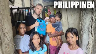 Reis für die Armen - Spendenrundgang in den philippinischen Slums