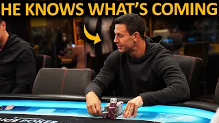 Nothing changes if Garrett WHIFFS the FLOP on Hustler Casino Live