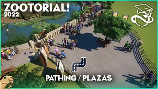 Zootorial 2022 #03 - Pathing & Plazas - Interactive Planet Zoo Tutorial (3/7)