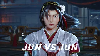 Tekken 8 beta Jun(me) vs Jun