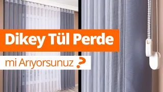 Dikey Tül Perde mi Arıyorsunuz? PerdeSiparisi.com