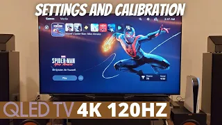 PS5 4K 120hz Settings and Calibration for Samsung QLED TV Q90T, Q80T, Q800T, Q850T, Q900T