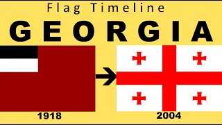 Flag of Georgia : Historical Evolution (with the national anthem of Georgia)