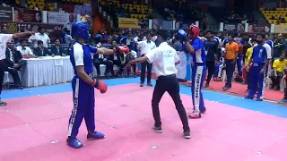 1ST ROUND - POINT FIGHT | WAKO INDIA NATIONAL KICKBOXING CHAMPIONSHIP | RAIPUR