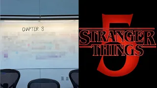 Stranger Things 5 - NEW Pics, Final Episode Almost Done