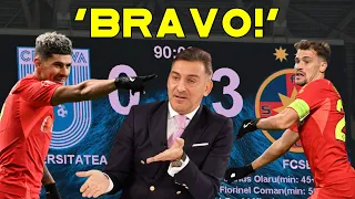 Ilie Dumitrescu a analizat meciul Universitatea Craiova - FCSB! Ce au spus Coman și Olaru