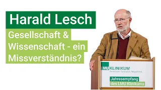 Harald Lesch beim Jahresempfang 2023 - Gesellschaft und Wissenschaft – ein Missverständnis?