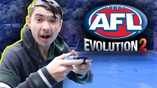 PLAYING AFL EVOLUTION 2 IN A *SWIMMING POOL*