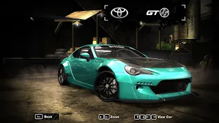 nfs most wanted  - Toyota GT86 Junkman Tuning & Gameplay