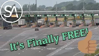 Paying The Severn Bridge Toll for The Last Time