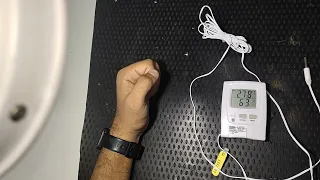 Coleta correta das temperaturas registradas em termômetro digital