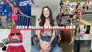 Boston Marathon 2024 Q&A: Race Experience, Nutrition, Post Race Recovery, Training Journey, and more